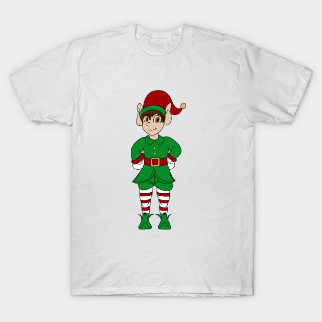 Christmas elf T-Shirt by dreamtravel